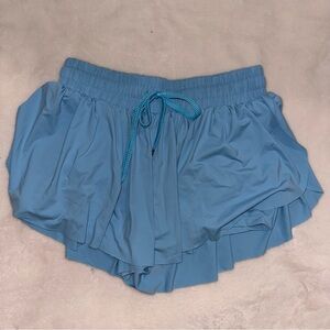 Light blue "tulip" shorts